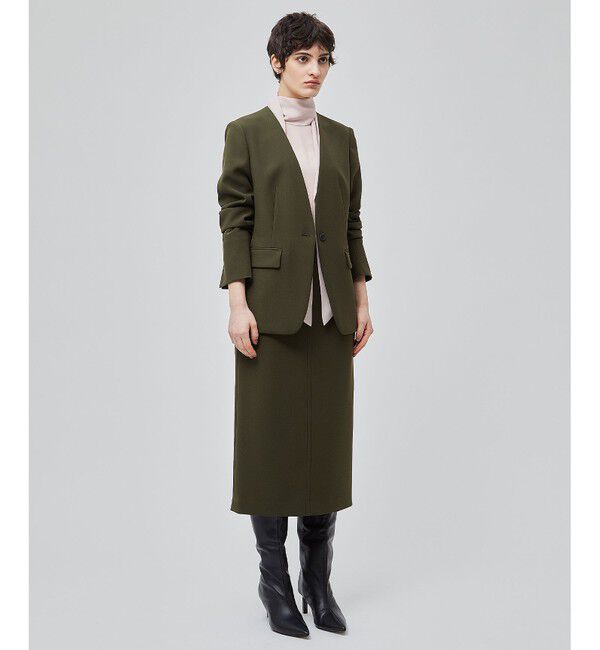 BEIGE,「【洗える・L-size】ALAINA / Iラインスカート」|スカート|