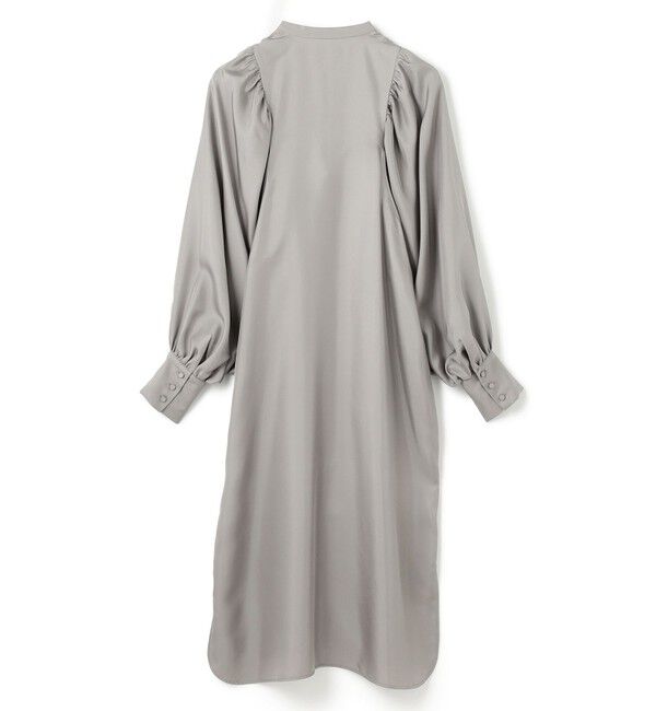 BEIGE,「【洗える】LISERONS / シルクパフワンピース」|ワンピース|