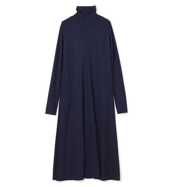 BEIGE,「【洗える】CALDANA / タートルネックロングドレス」|ワンピース|