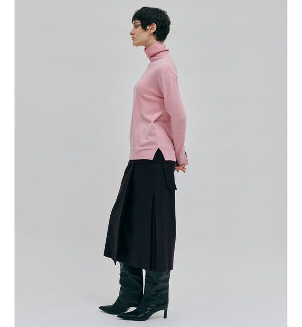 BEIGE,「TERNES / ウールナローラップスカート」|スカート|