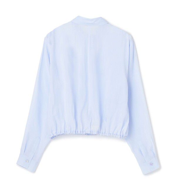 BEIGE,「【洗える・Precious 6月号掲載】PAULINE / ビックポケットドロストリネンブラウス」|シャツ・ブラウス|