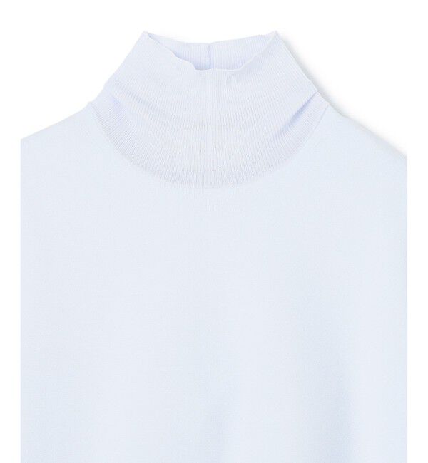 BEIGE,「【洗える】LAURA / 半袖タートルニットトップス」|ニット・セーター|