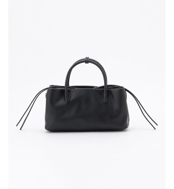 BEIGE,「【一部店舗限定】MARY AL TERNA /  RIKYU レザーショルダーバック」|ショルダー・メッセンジャー|Black