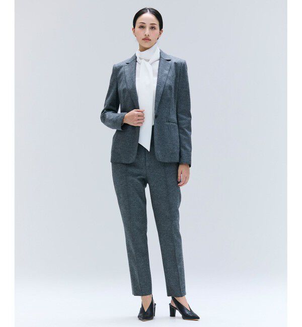 BEIGE,「【Lsize・セットアップ対応】CORBY / ウールピンタックバックサイドゴムパンツ」|その他|