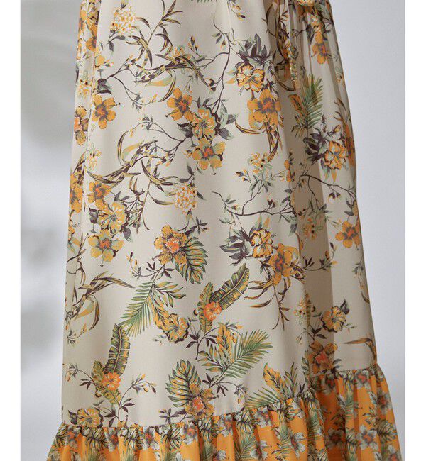  「サマーフラワープリントスカート」|スカート|