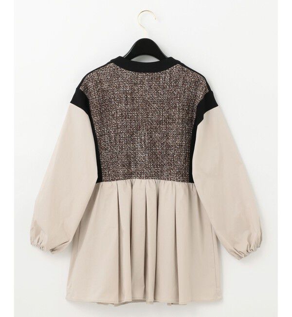  「ツイードジャージトップ」|Tシャツ・カットソー|