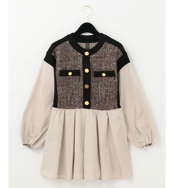  「ツイードジャージトップ」|Tシャツ・カットソー|