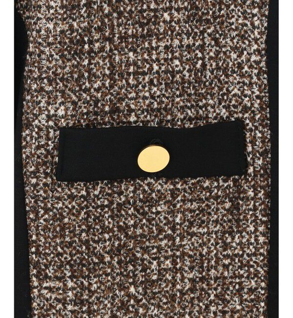  「ツイードジャージトップ」|Tシャツ・カットソー|