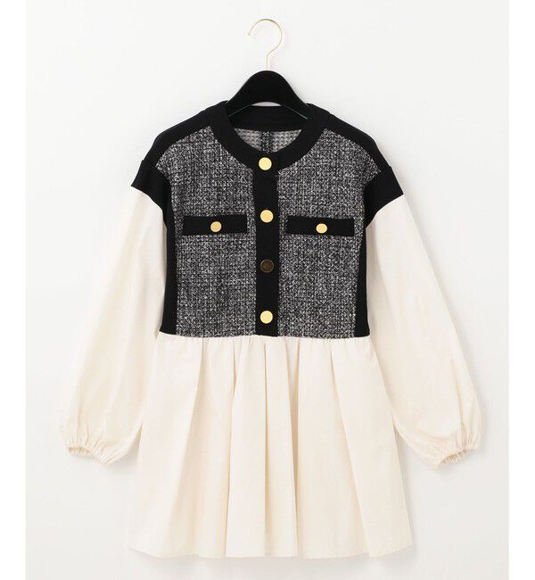  「ツイードジャージトップ」|Tシャツ・カットソー|