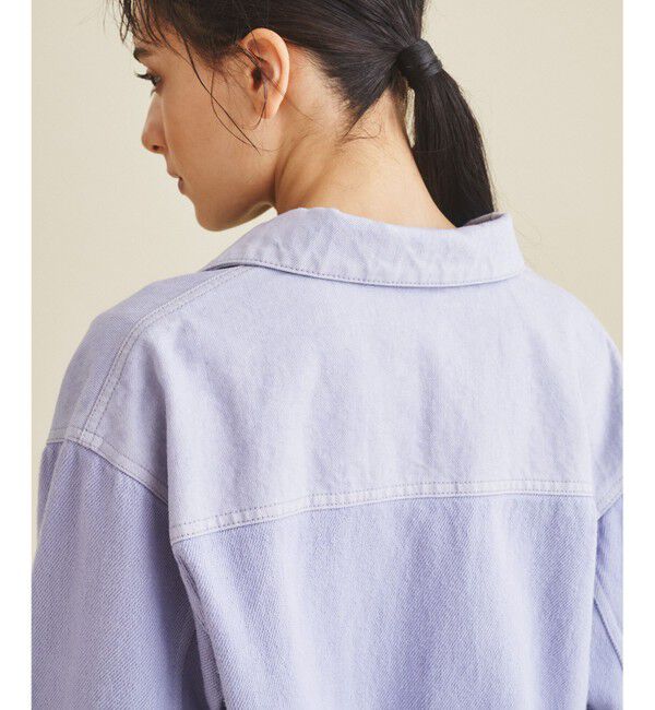  「ルーズモクデニムジャケット」|デニムジャケット|