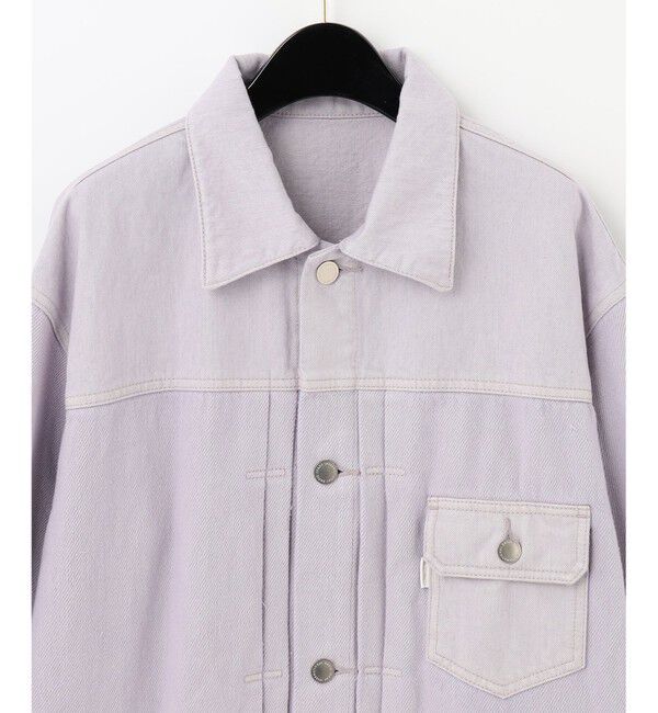  「ルーズモクデニムジャケット」|デニムジャケット|