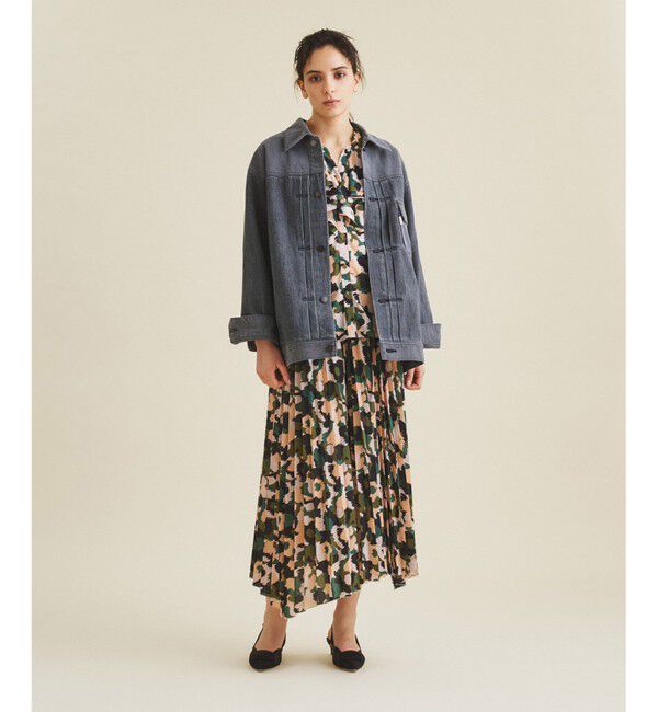  「ルーズモクデニムジャケット」|デニムジャケット|