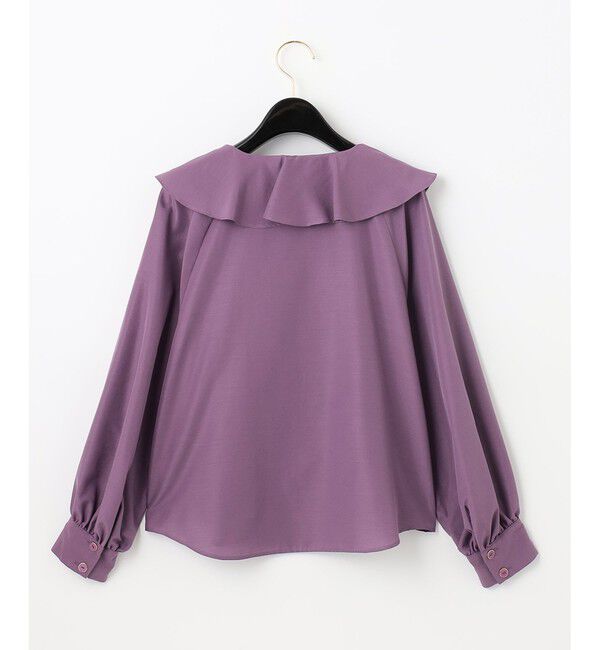  「フリルダブルブラウス」|シャツ・ブラウス|