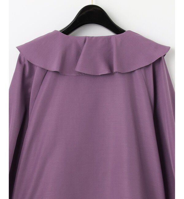  「フリルダブルブラウス」|シャツ・ブラウス|