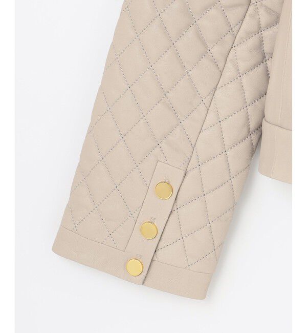  「ツイードポケットレザージャケット」|ライダースジャケット|