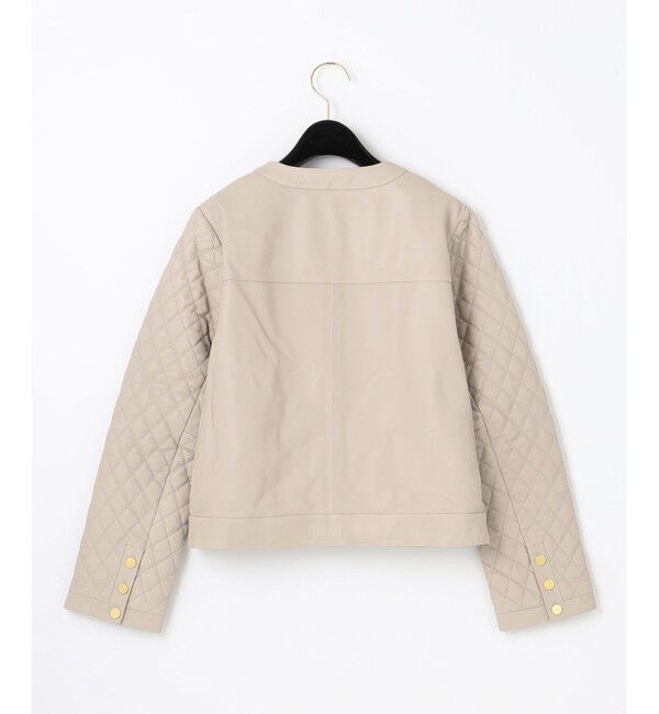  「ツイードポケットレザージャケット」|ライダースジャケット|