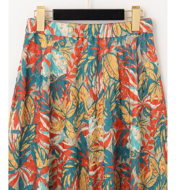 GRACE CONTINENTAL「リゾートプリントカットスカート」|スカート|