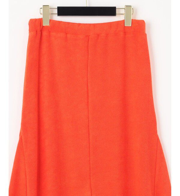  「ソフトパイルロングスカート」|スカート|