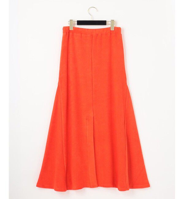  「ソフトパイルロングスカート」|スカート|