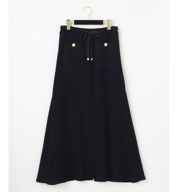  「ソフトパイルロングスカート」|スカート|