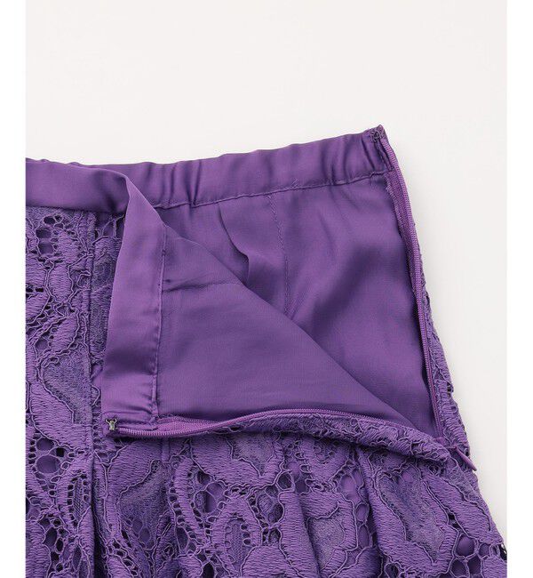 Grace Class「レースタックフレアスカート」|スカート|