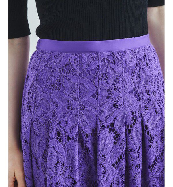 Grace Class「レースタックフレアスカート」|スカート|