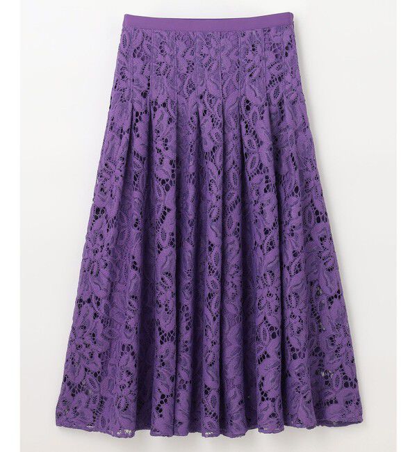 Grace Class「レースタックフレアスカート」|スカート|