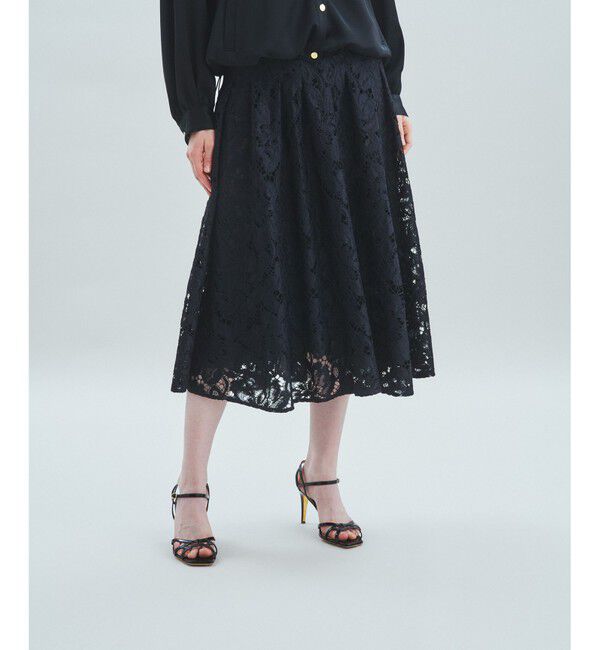 Grace Class「レースタックフレアスカート」|スカート|