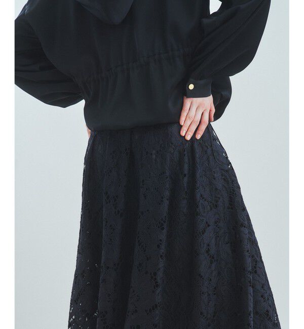 Grace Class「レースタックフレアスカート」|スカート|