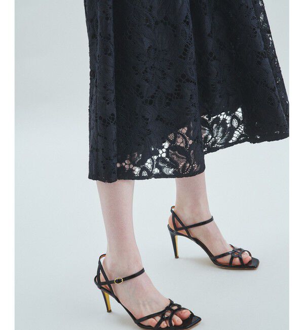 Grace Class「レースタックフレアスカート」|スカート|