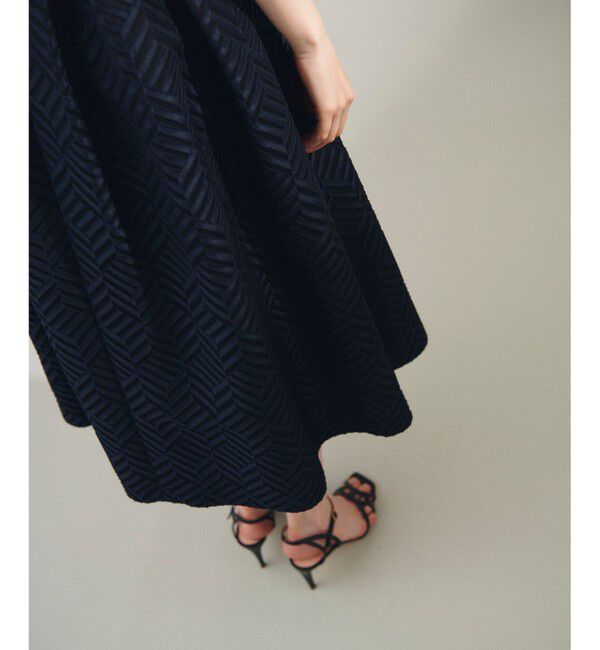 Grace Class「キカジャガードタックドレス」|ドレス|