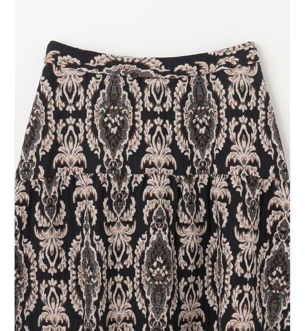 GRACE CONTINENTAL「オーナメントジャガードスカート」|スカート|