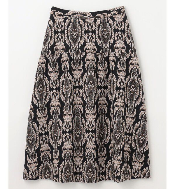 GRACE CONTINENTAL「オーナメントジャガードスカート」|スカート|