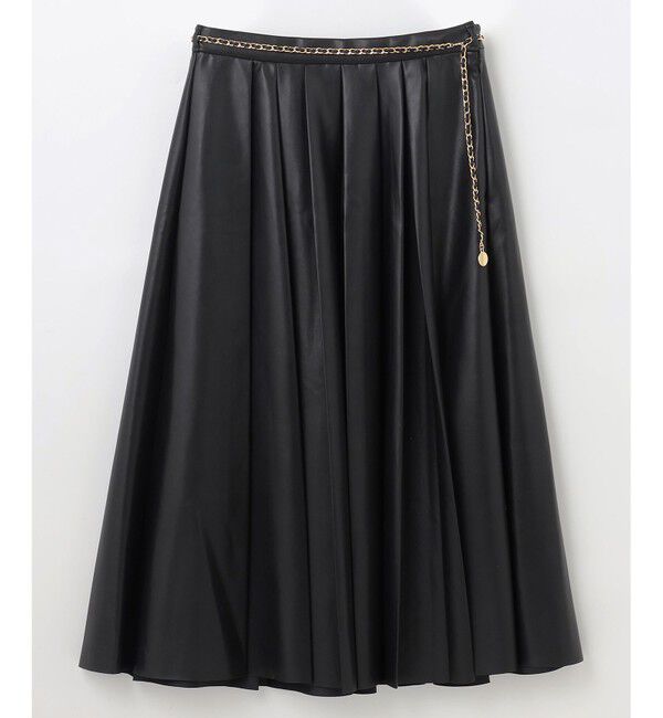 Diagram「フェイクレザープリーツスカート」|スカート|