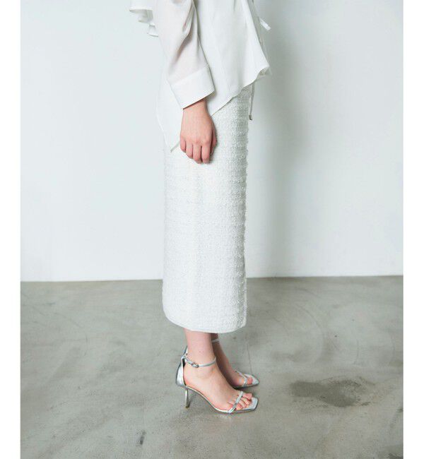 Diagram「ラメツイードニットスカート」|スカート|