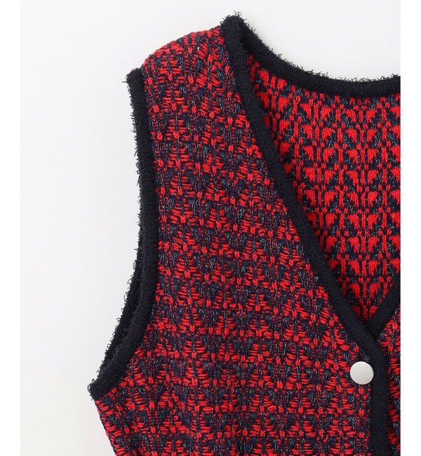 Diagram「バイカラージャガードニットワンピース」|ワンピース|