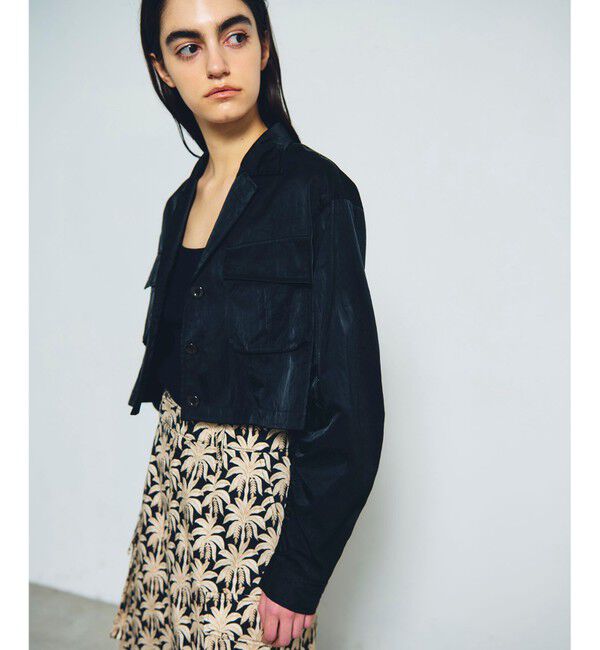 Grace Class「クロップドミリタリージャケット」|ミリタリージャケット|