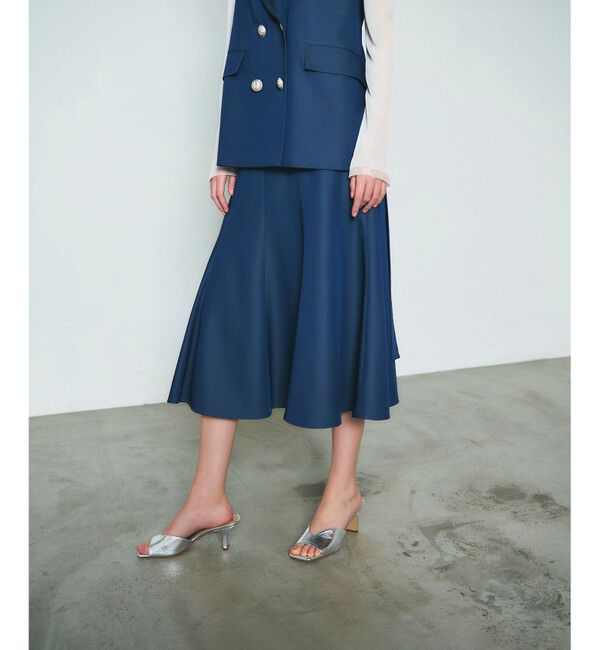 Diagram「サテンマーメイドスカート」|スカート|ネイビー