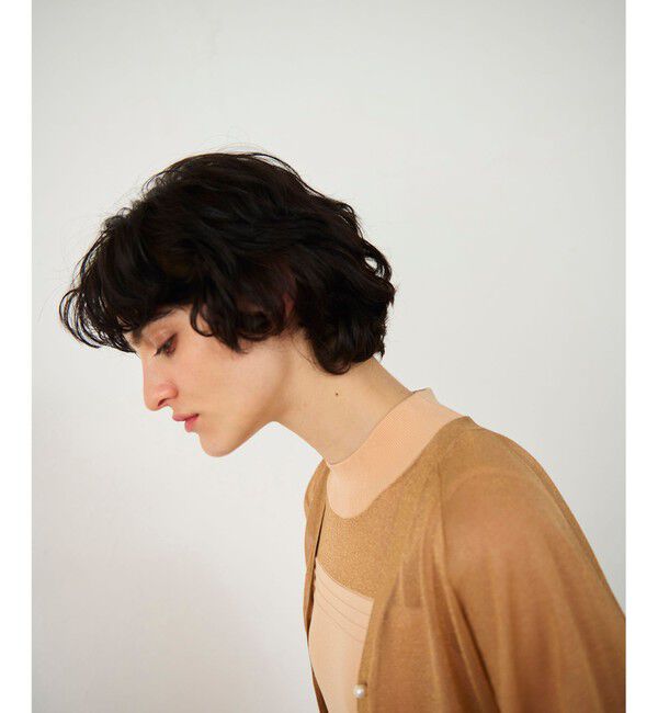 Diagram「ラメシアードルマンニットカーディガン」|カーディガン|