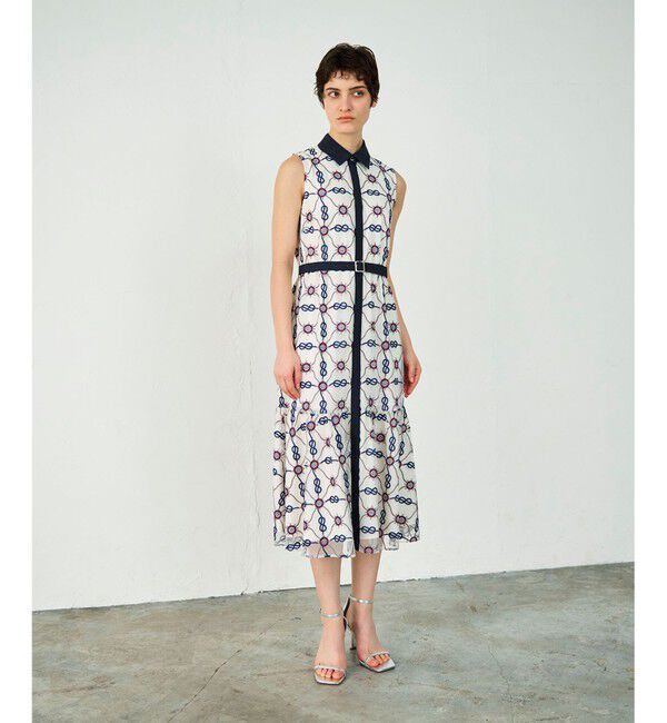 Diagram「マリン刺繍チュールワンピース」|ワンピース|