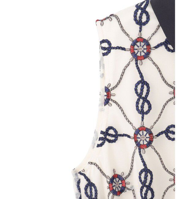 Diagram「マリン刺繍チュールワンピース」|ワンピース|