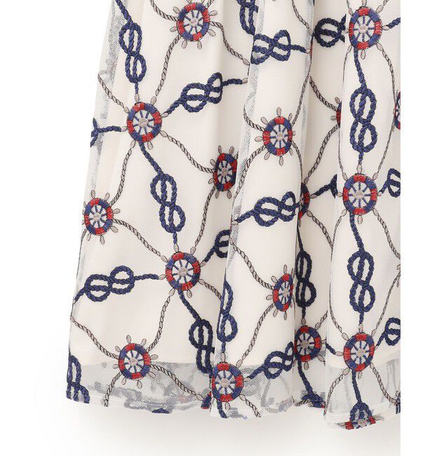 Diagram「マリン刺繍チュールワンピース」|ワンピース|