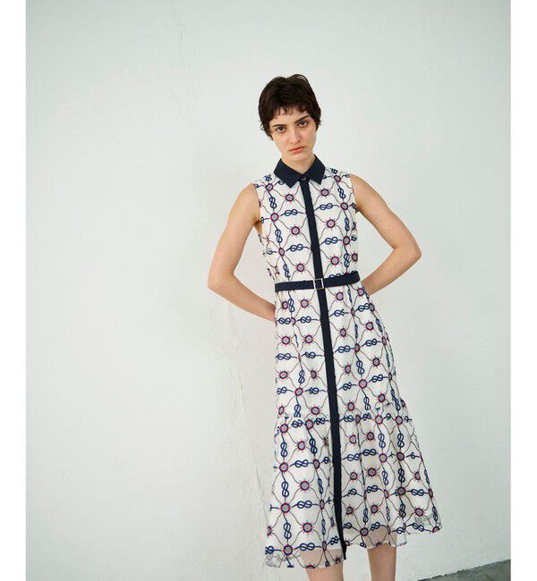 Diagram「マリン刺繍チュールワンピース」|ワンピース|