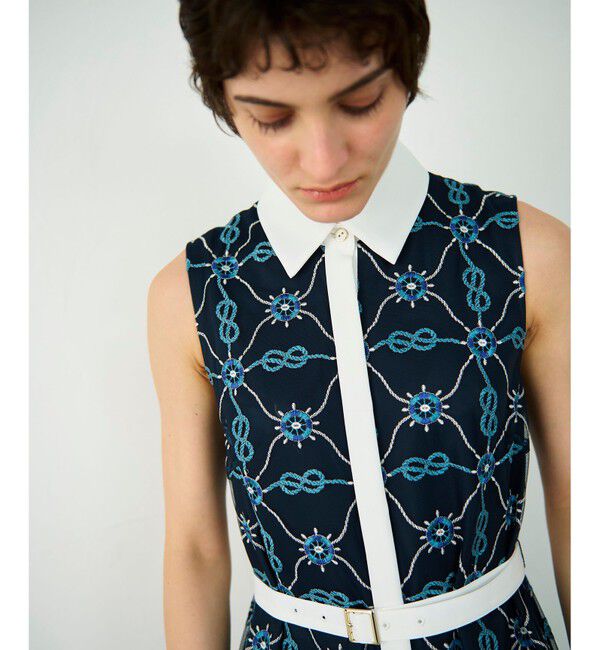 Diagram「マリン刺繍チュールワンピース」|ワンピース|