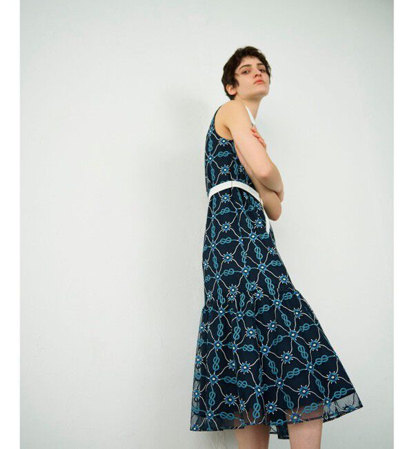 Diagram「マリン刺繍チュールワンピース」|ワンピース|