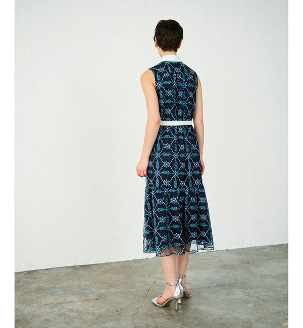 Diagram「マリン刺繍チュールワンピース」|ワンピース|