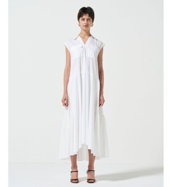 Diagram「ティアードコンビシャツワンピース」|ワンピース|