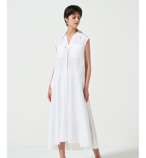 Diagram「ティアードコンビシャツワンピース」|ワンピース|