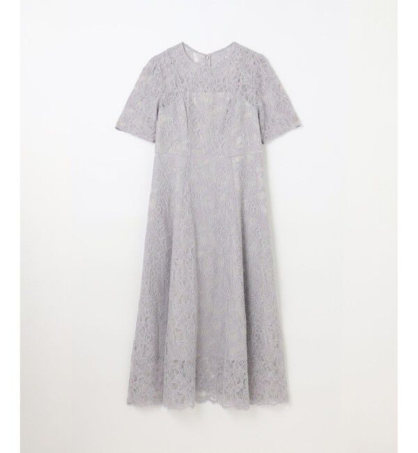 GRACE CONTINENTAL「コードレースフレアドレス」|ドレス|