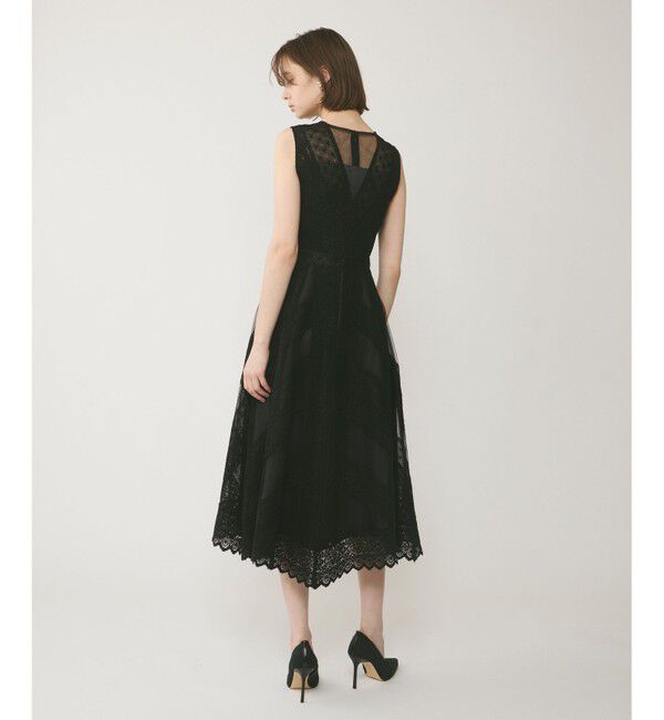  「レースパッチワークドレス」|ドレス|